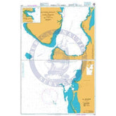 British Admiralty Nautical Chart 1955: Red Sea, Ports in the Yemen